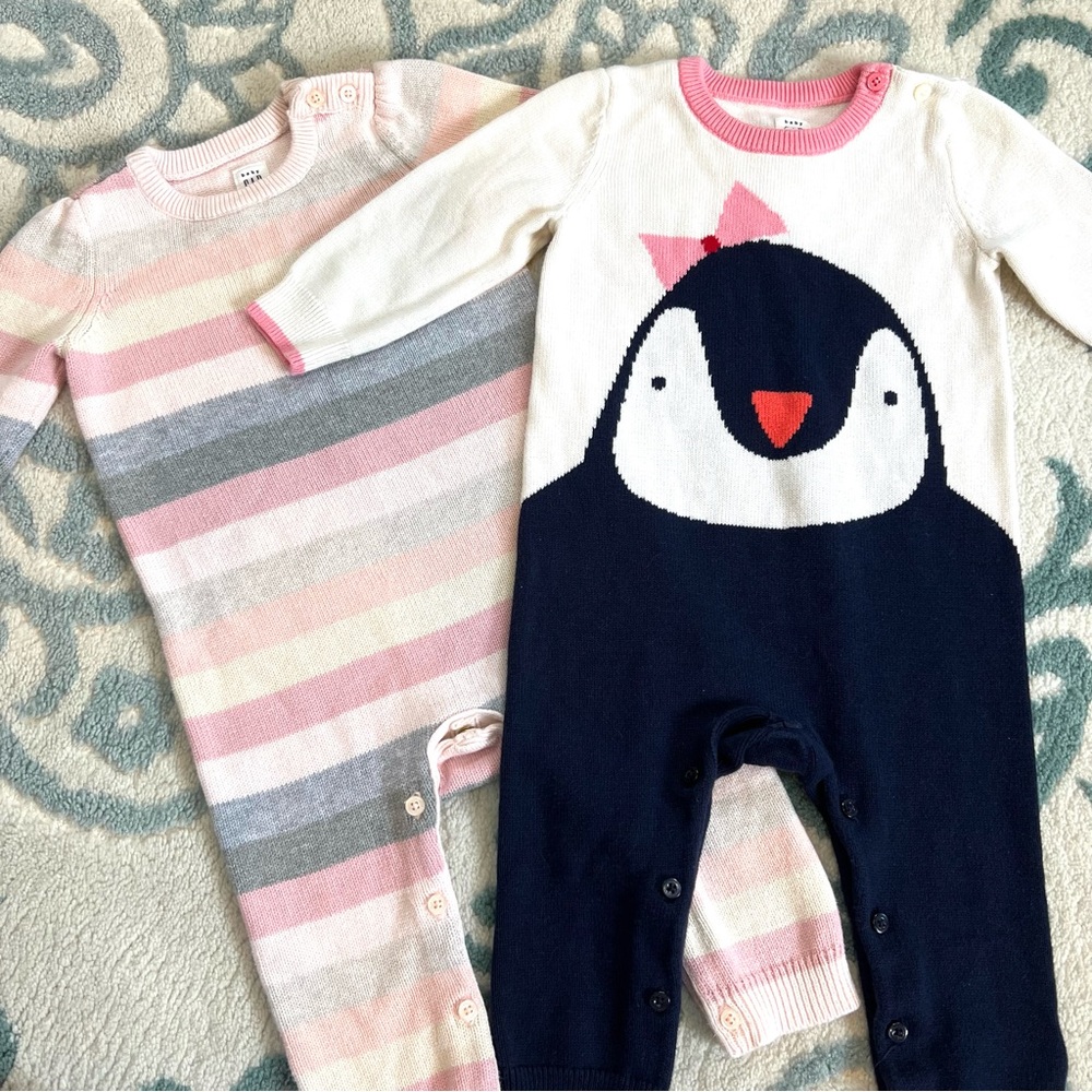 2 Gap sweater onesies
